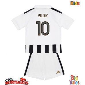 Juventus Kenan Yildiz #10 Replica Home Stadium Kit for Kids 2026-27 Short Sleeve (+ pants)